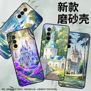 适用华为novaY60手机壳novaY70超薄MGA-LX9防摔小路边城堡HUAWEInovaY90智选NZONES7Pro+硅胶EVE-LX9保护套