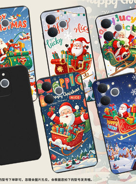 适用RealmeNote70手机壳商务圣诞老人时尚真我Note70T磨砂壳防摔RealmeNote60全包边NarzoN65潮流保护套