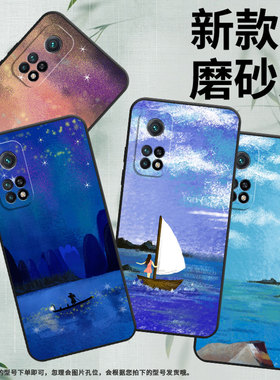 适用小米cc9手机壳10t/8/8透明探索版新款cc9e油画星空9商务8青春版情侣cc9美图定制版in风8se卡通M1904F3BC