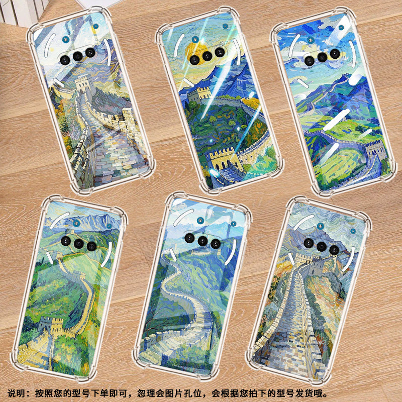 适用NothingPhone3手机壳Phone3A防摔蓝天白云气囊壳Phone3A中国风NothingPhone3APro硅胶高级感保护套