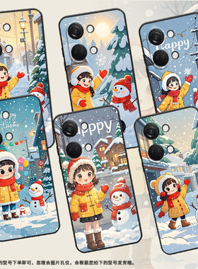 适用一加Nord手机壳Nord2T商务NordN10堆雪人的女孩GN2200硅胶OneplusNordCE2耐磨CE3Lite保护套CPH2467软壳