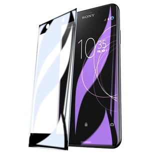 适用索尼XperiaXZ1Compact钢化膜xperiaXZ1全屏xz1高清XZs防指纹手机贴膜Xperia1/II保护膜手机屏保防摔
