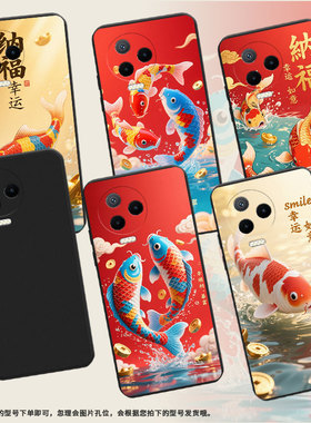 适用传音InfinixNote30VIP手机壳中国风彩色锦鲤Note12超薄InfinixNote12Pro磨砂壳Note40x高级感保护套