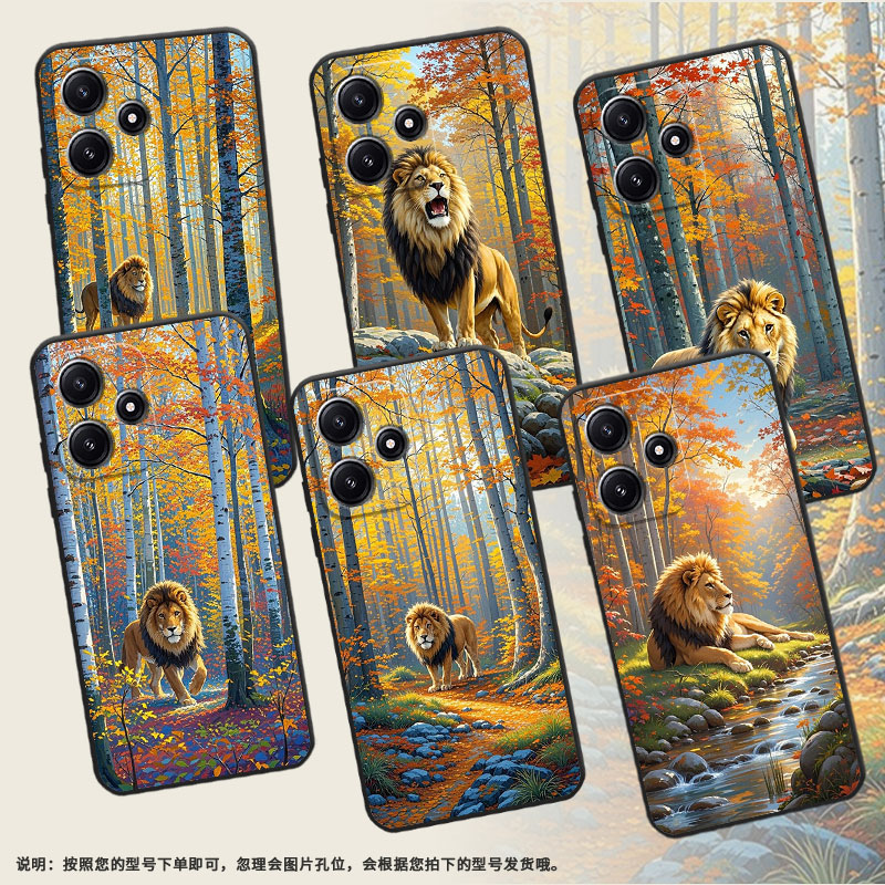 适用小米POCOM3手机壳M6Plus耐磨21091116AG轻薄XiaomiPOCOM5s公狮子M3Pro防摔23076PC4BI个性M7保护套