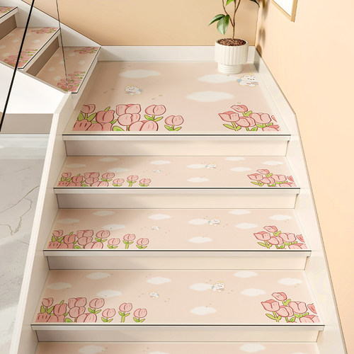 可擦洗免胶自粘台阶防滑脚垫