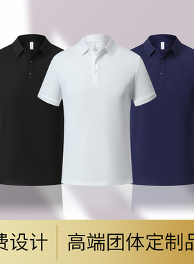 (FZKF8808)高端三防工作服印logo短袖t恤polo衫翻领工装男女定制