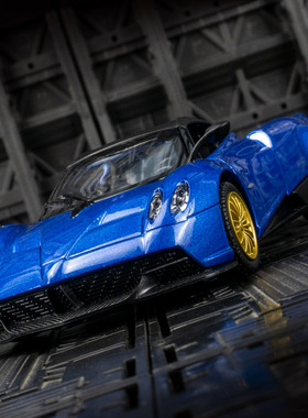 1:32仿真帕加尼Huayra风神合金汽车模型声光回力儿童摆件CCA收藏