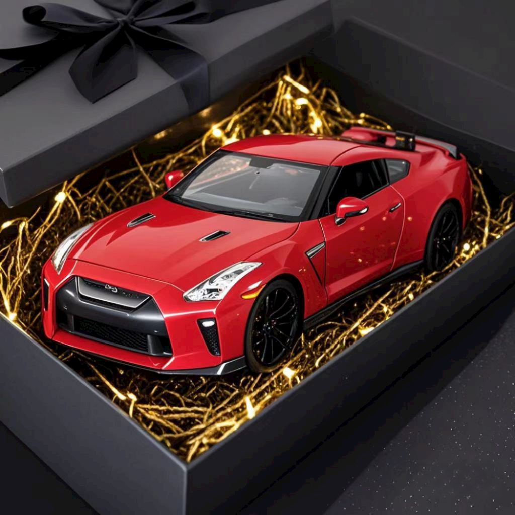 nissan尼桑gt-r35合金车模款式