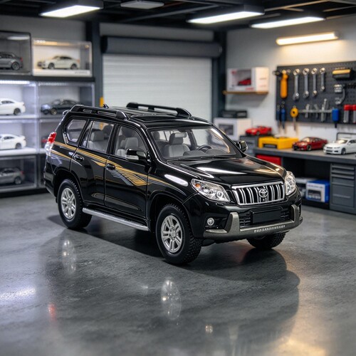 麦思迪1/64仿真Toyota Prado LC150合金车模普拉多越野车摆件收藏
