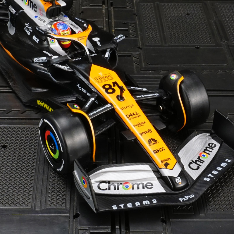 1:24仿真迈凯伦McLaren MCL60合金赛车模型静态汽车摆件送男朋友