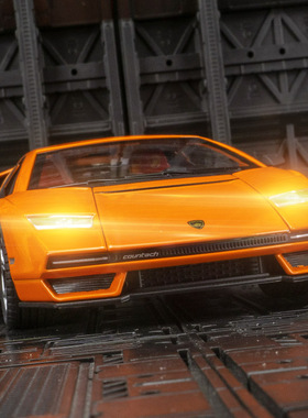 1:24仿真兰博LP I-800跑车模型大牛合金车模声光回力儿童玩具礼物