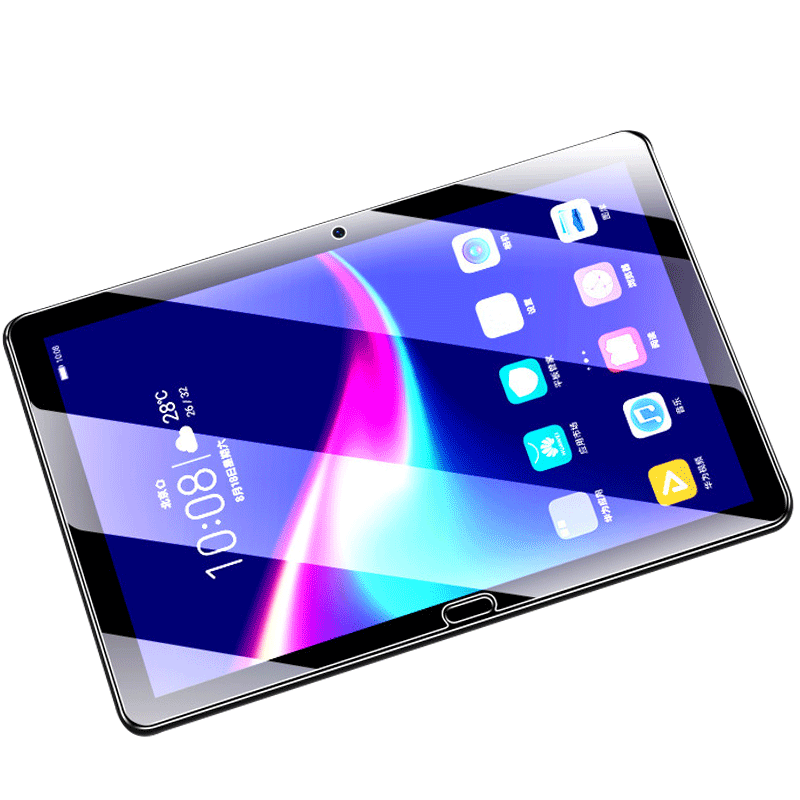华为BAH2-W09钢化膜bah2一AL10保护10.1英寸m5青春平板mediapadm5lite蓝光bah2w09贴m5lite玻璃bah2allo适用