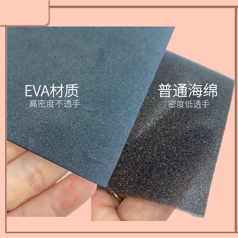 定制黑色防静电材料EVA材质防静电eva泡棉片材高密度泡沫板材内托