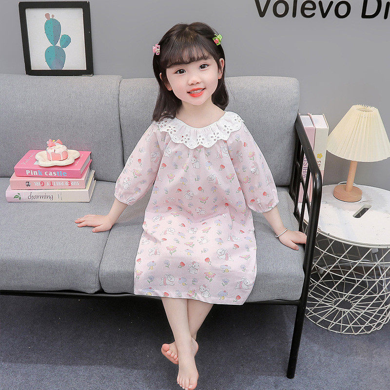 防踢被儿童春秋夏款纯棉睡衣