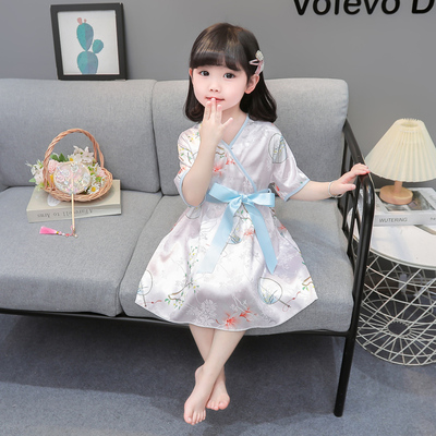 家居裙汉服宝宝空调服儿童睡衣