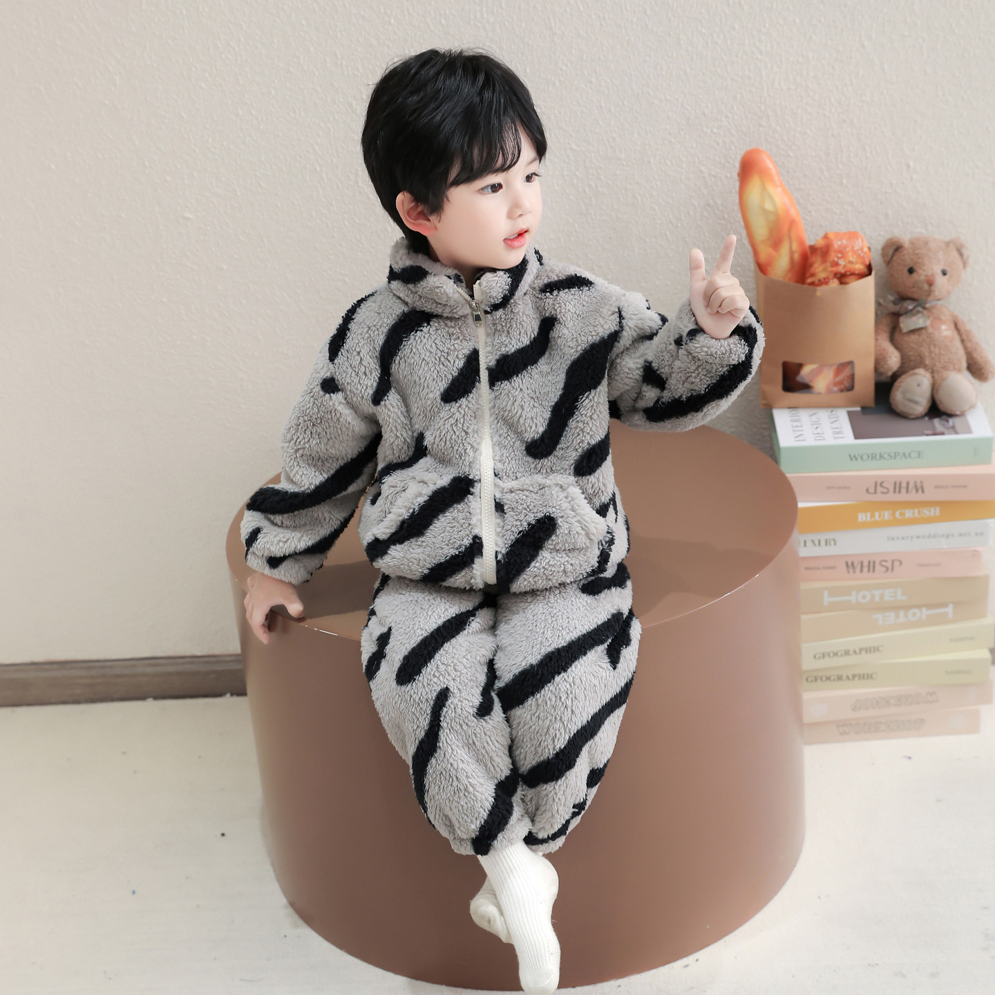 男女童秋冬款加绒睡衣两件套2025年新款儿童装冬保暖保暖家居服,童装/婴儿装/亲子装,家居服套装,淘宝优惠券,粉丝福利购,淘宝优惠卷