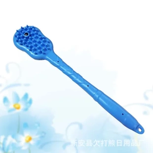 敲打锤按摩捶养生腰部直销按摩塑胶无包装橡胶190健身拍磁珠