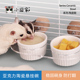 蜜袋鼯陶瓷食碗亚克力平台笼内用品悬挂喂食器仓鼠花枝鼠防翻饭碗