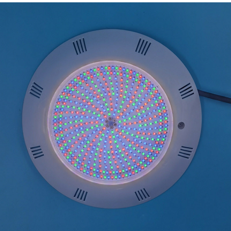 LED全灌胶挂壁泳池灯RGB