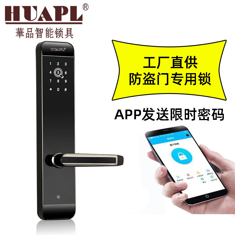 APP动态密码防盗智能门锁