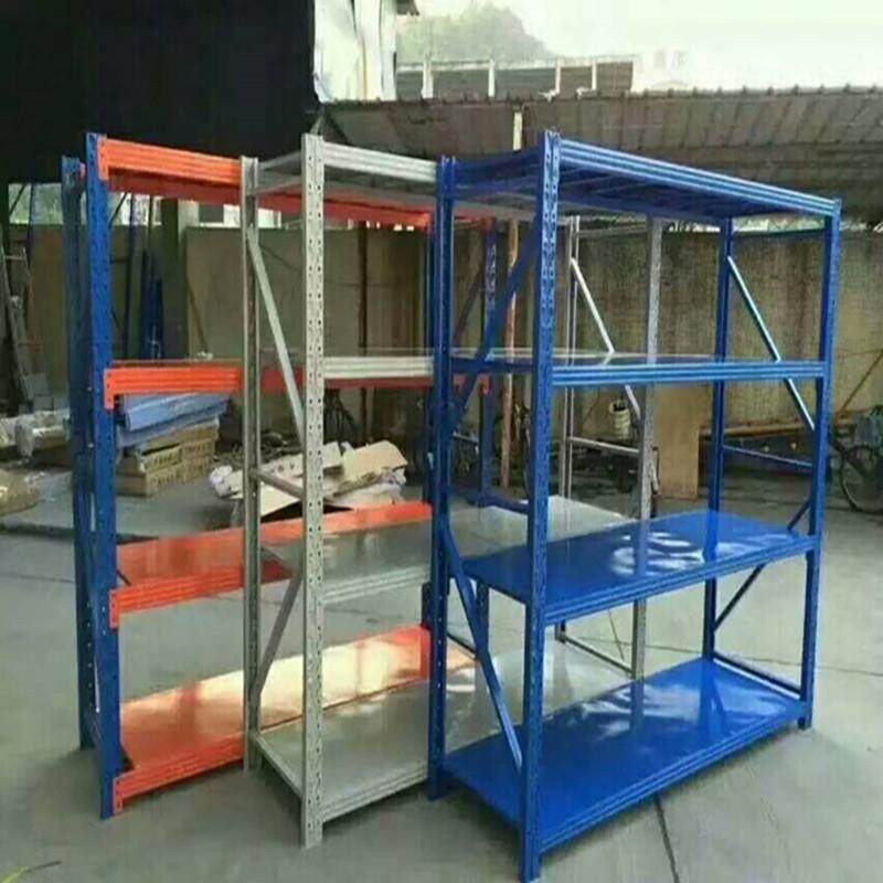 中型货架小仓储铁架子可拆架移动库房超市家用五金架置物架可拆卸