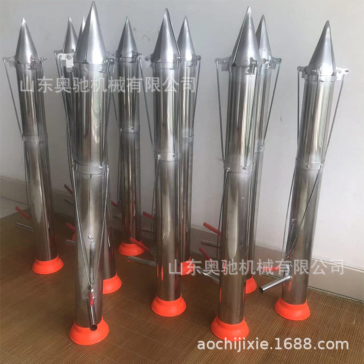 销售移栽机 手动不锈钢栽苗器 西红柿油菜移栽器