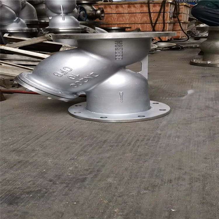 工业水污水蒸汽导热油316L不锈钢Y型法兰过滤器GL41H-25RL DN450