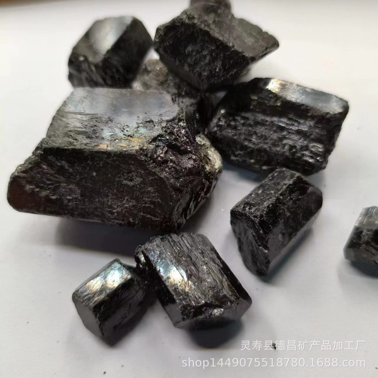 白色电气石粉水处理用电气石颗粒涂料纺织电气石粉水溶负离子粉