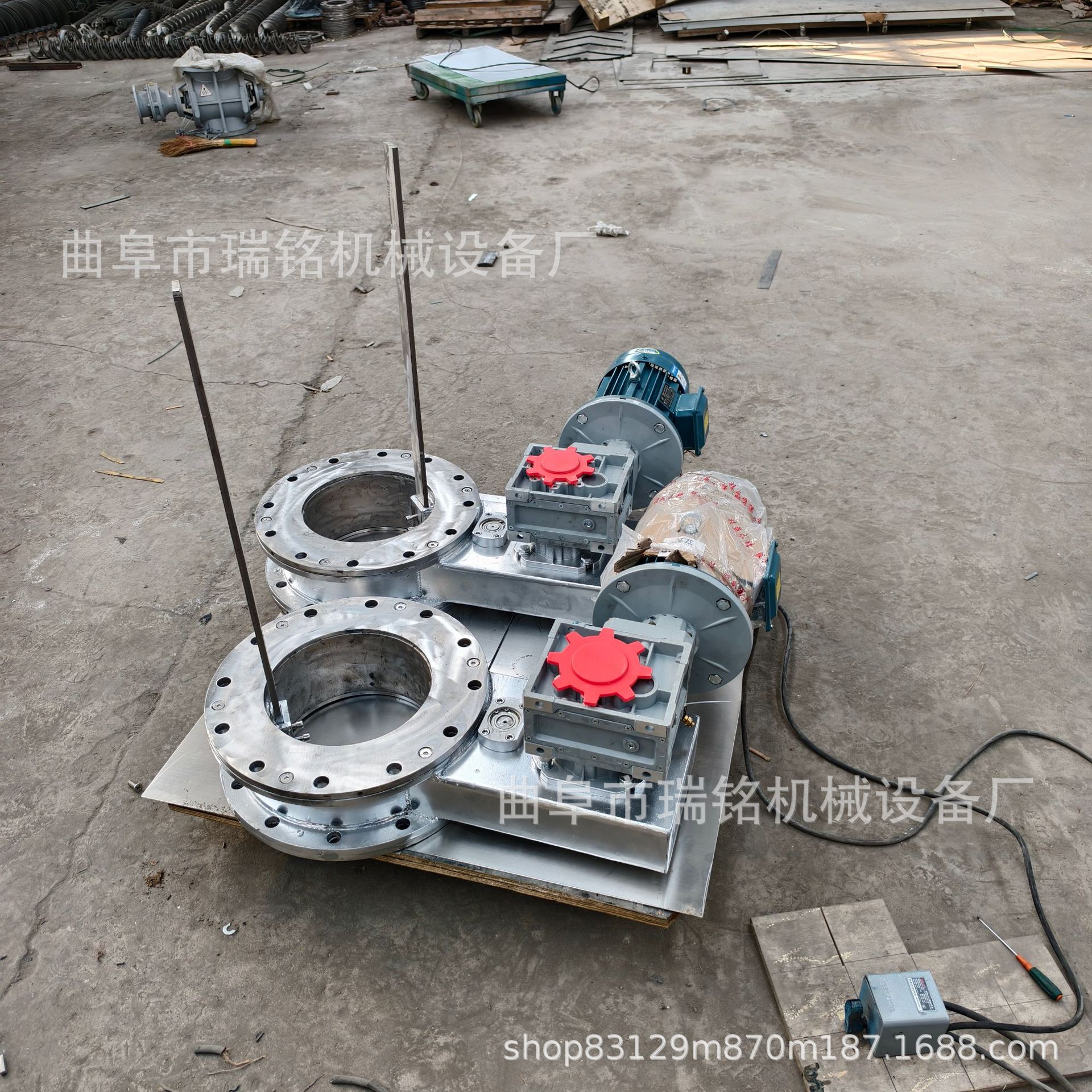 DN200水泥粉旋转刮料破拱器