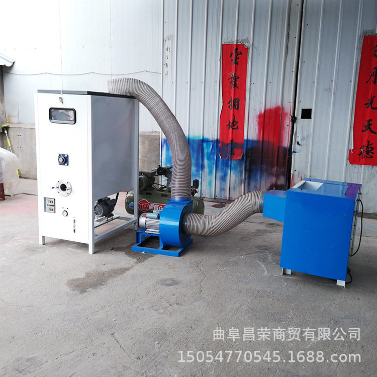 毛绒玩具充棉机快不堵棉