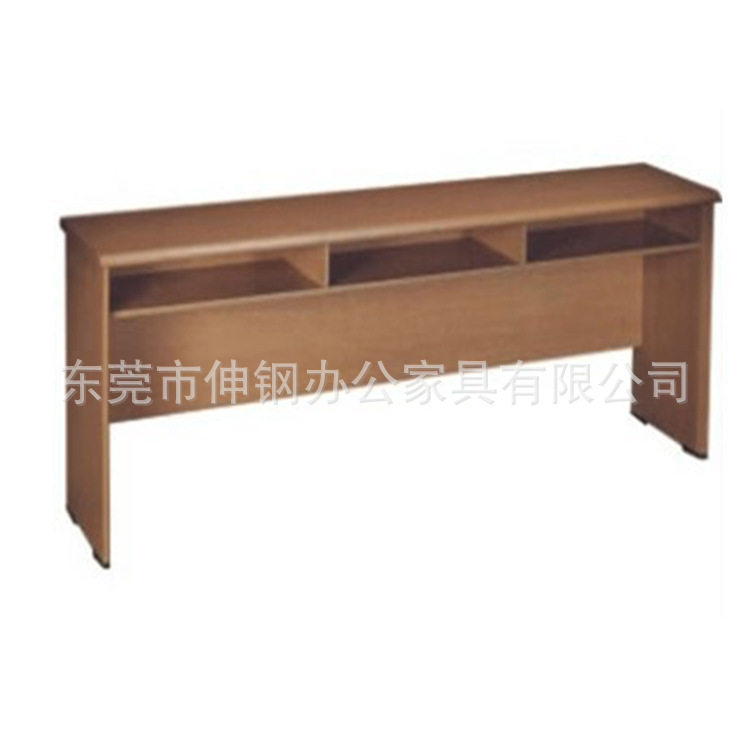 简约板式木制培训会议桌