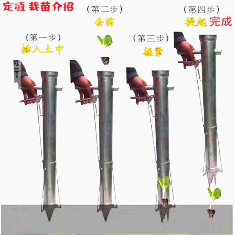 蔬菜栽苗移栽播种点播机