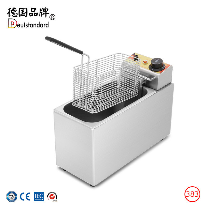 炸炉油炸锅商用不锈钢电炸炉油条炸薯条鸡排油炸机油炸小吃设备