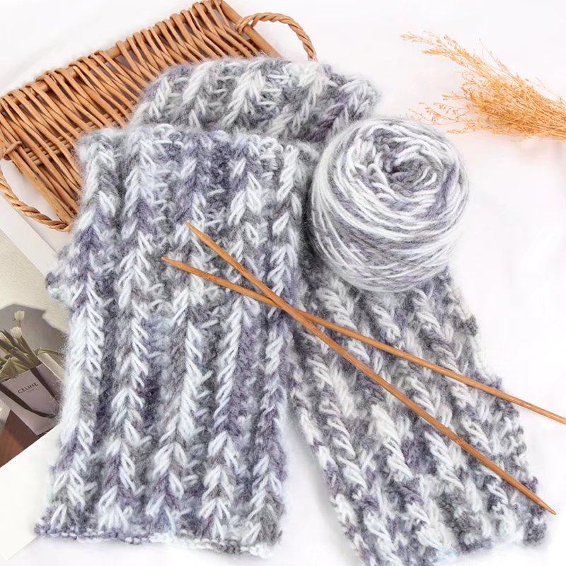 段染花式松鼠绒毛线团中粗松鼠纱手工编织diy帽子围巾亮丝马海线,服饰配件/皮带/帽子/围巾,毛线,淘宝优惠券,粉丝福利购,淘宝优惠卷