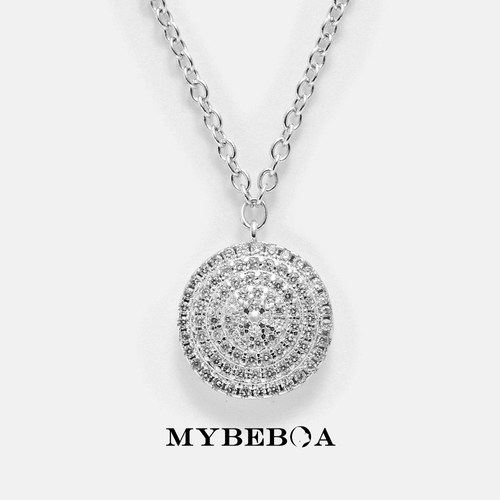 MYBEBOA/美缤宝超闪锆石锁骨项链