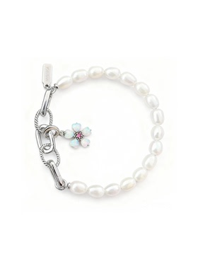 美缤宝MYBEBOA自在搭系列可自由搭配吊坠 随心环Liber珍珠手链