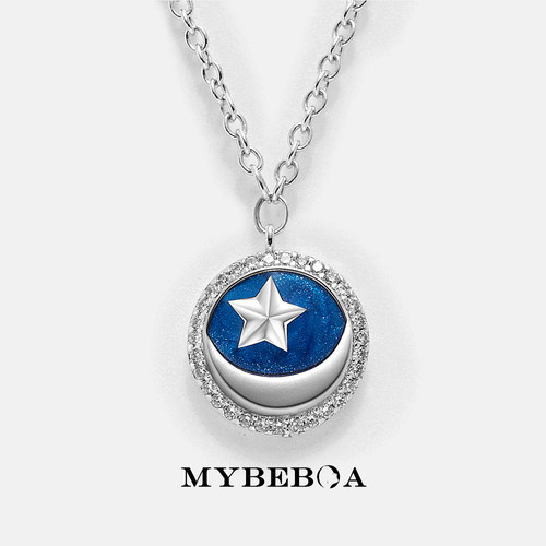 MYBEBOA/美缤宝银河系珐琅碎骨链