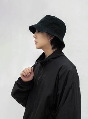 FINE STATE 纯棉水洗渔夫帽子男夏季大码大头围防晒遮阳帽太阳帽