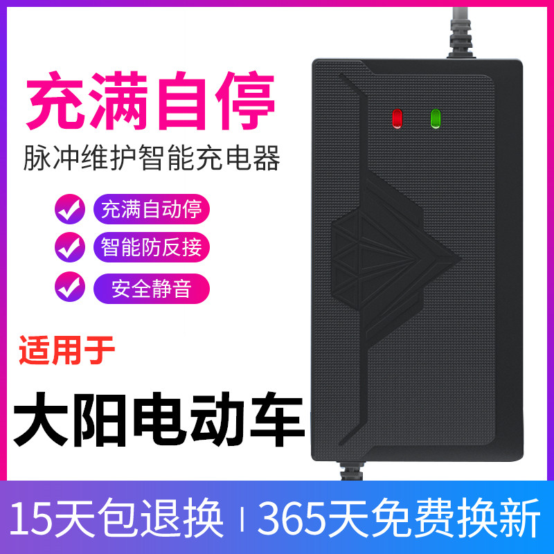 适用大阳电动车电瓶充电器48V12ah20AH60V72V30AH电车三轮车通用 电动车/配件/交通工具 电动车充电器 原图主图