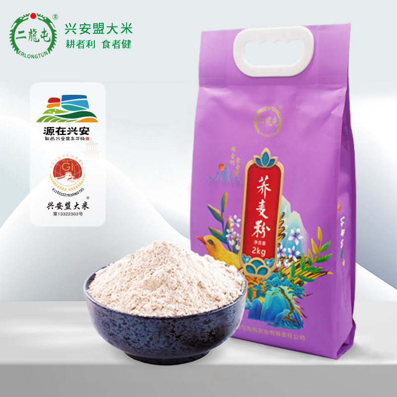 二龙屯荞麦粉2kg/袋