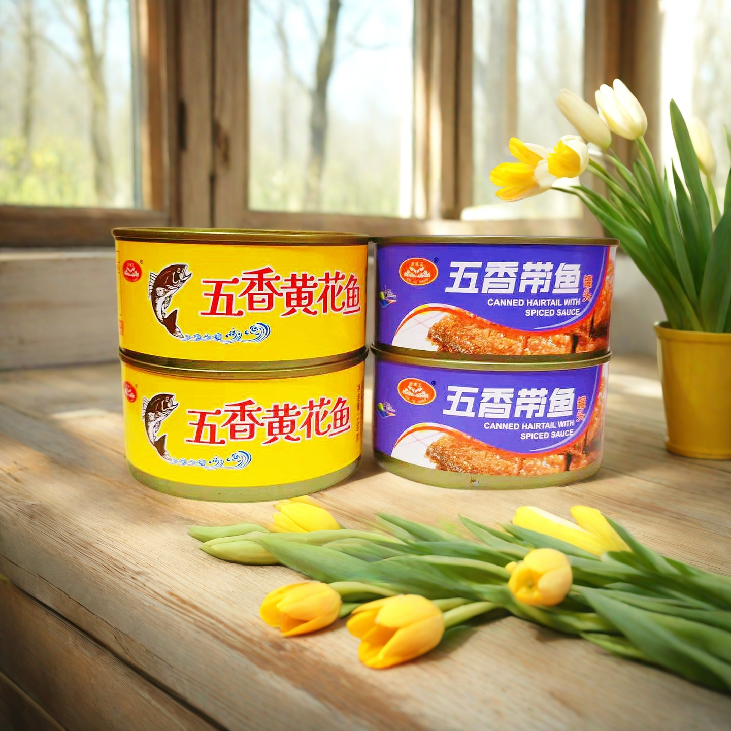 红烧下饭菜海带带鱼罐头