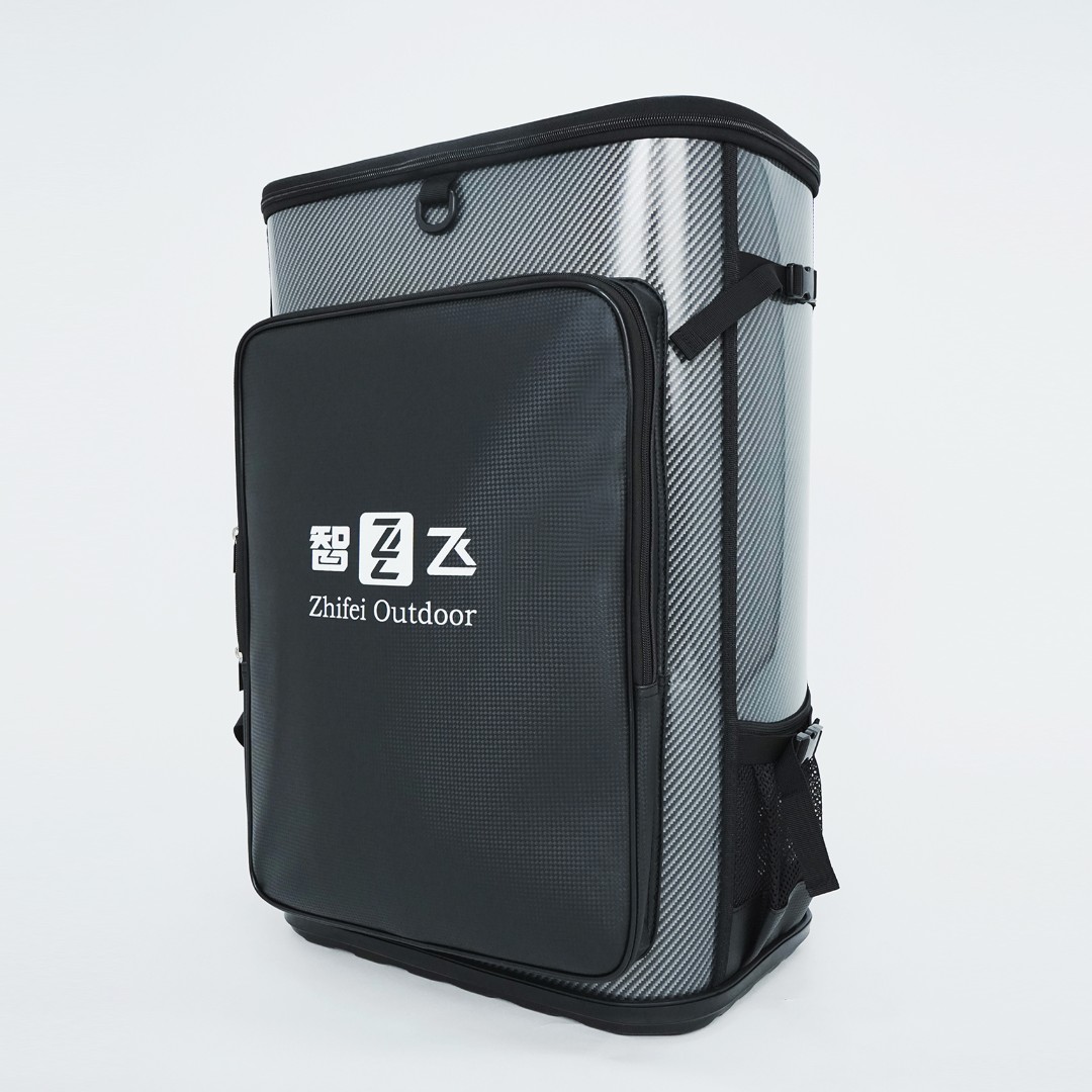 智飞多功能桶包钓椅钓凳背包硬壳碳纹桶包