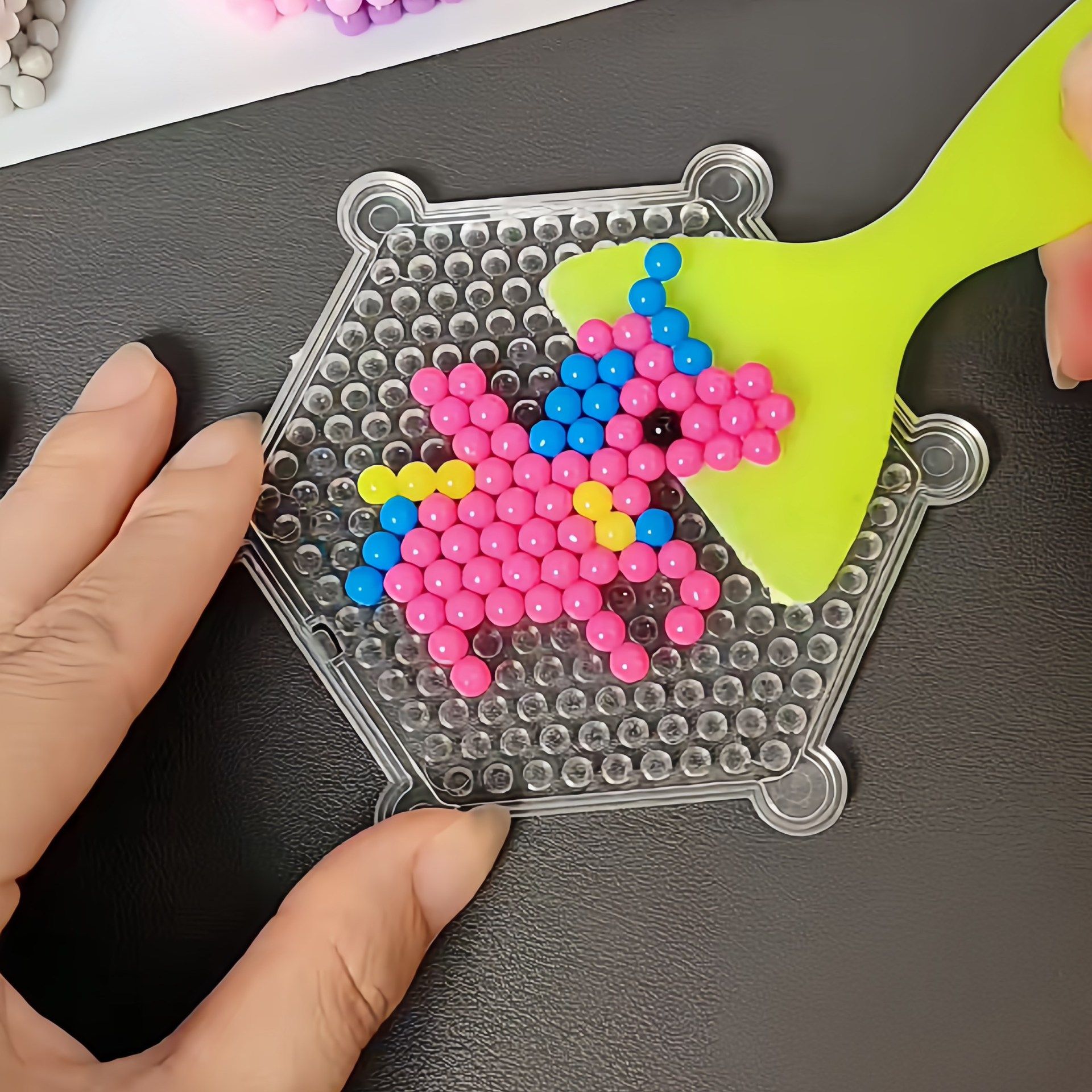 拼豆水雾魔珠手工diy全套儿童夜光水溶珠男女孩玩具挂件益智礼物,玩具/童车/益智/积木/模型,手工串珠/穿珠/首饰编织,淘宝优惠券,粉丝福利购,淘宝优惠卷