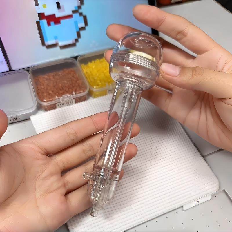 按压式自动拼豆笔手工diy材料包全套立体融合豆工具补充套装玩具,玩具/童车/益智/积木/模型,手工制作工具/彩纸/配件,淘宝优惠券,粉丝福利购,淘宝优惠卷