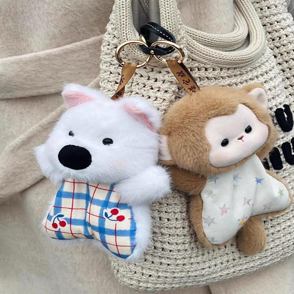 豆袋安抚玩偶小象毛绒玩具解压