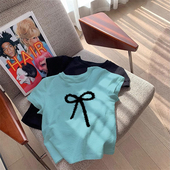 儿童衣服夏季 女大童短袖 2026新款 夏装 小女孩正肩上衣 t恤纯棉童装