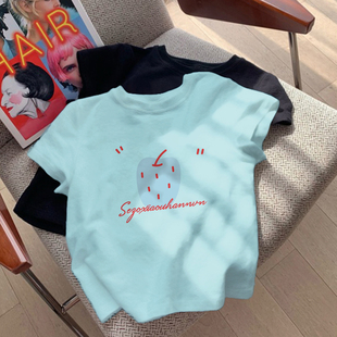 t恤纯棉夏装 韩版 2026新款 儿童衣服夏季 百搭上衣潮 童装 女大童短袖