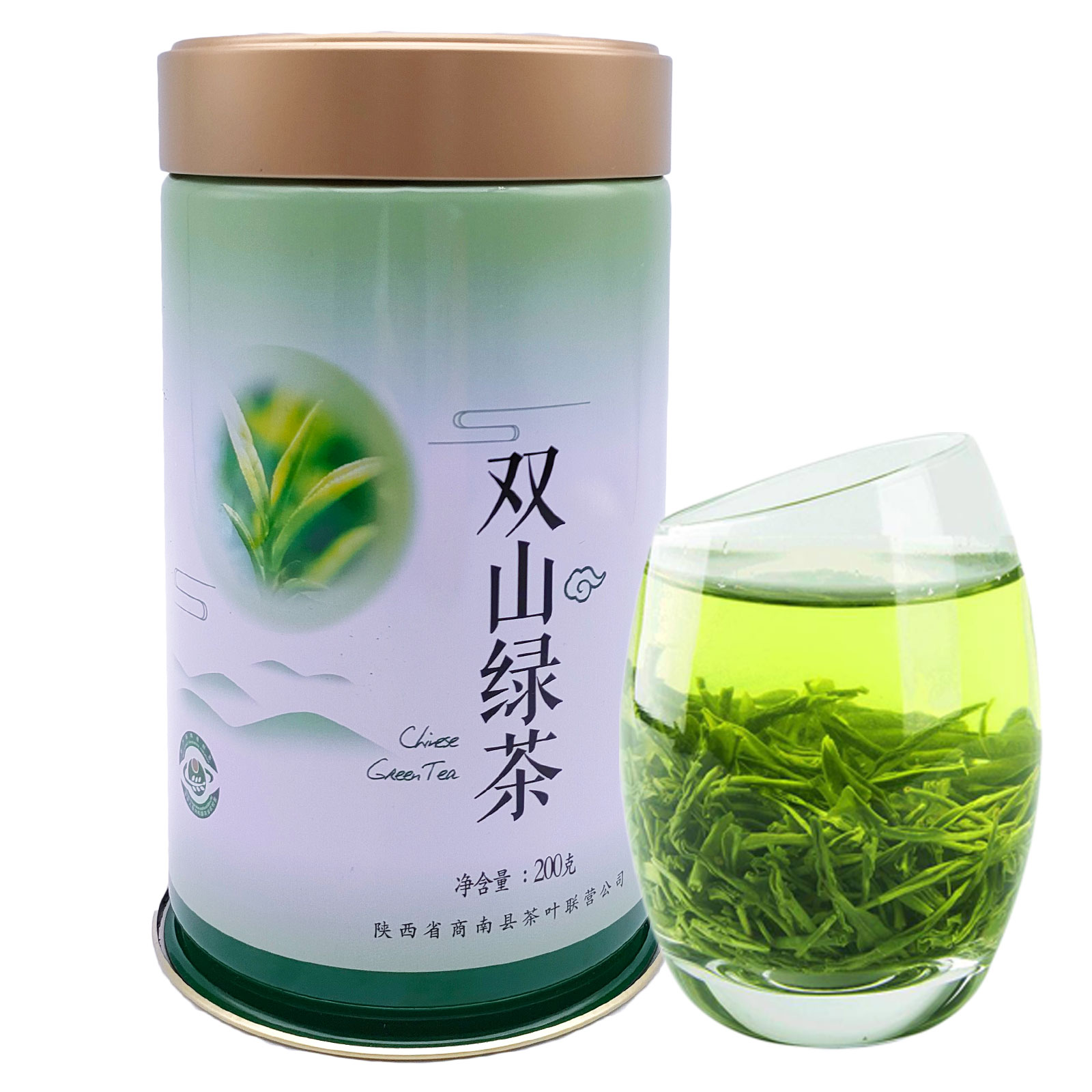 2022新茶叶商南双山珍眉绿茶200g