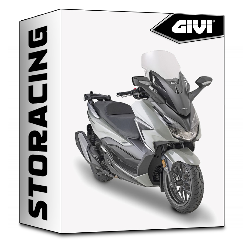 GIVI风挡适配佛沙350改装NSS350givi风挡靠背尾箱架踏板包