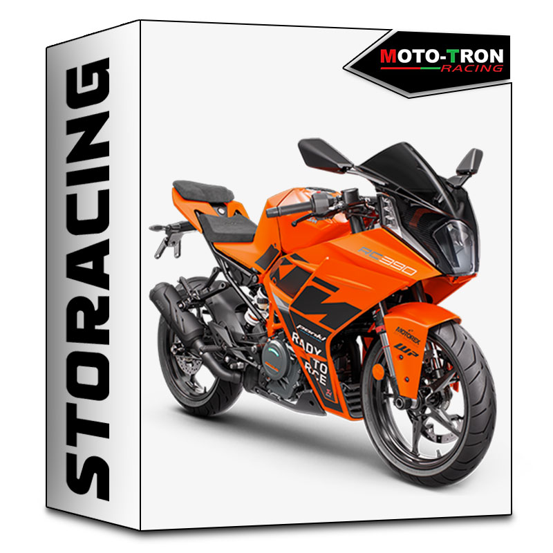 MOTO TRON 适用于KTM2022年RC390升高脚踏三星分离把牛角钛尺支架